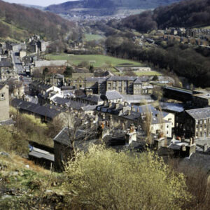 Hebden Bridge from Heptonstall Bank