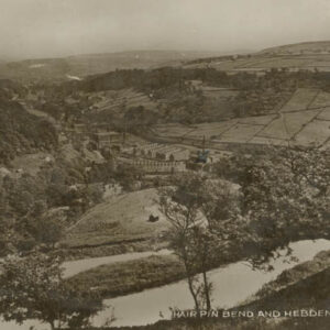Hebden Bridge from Heptonstall Road