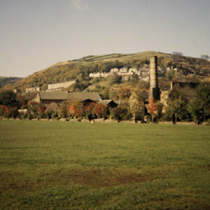 Looking Across Calder Holmes Park, Hebden Bridge