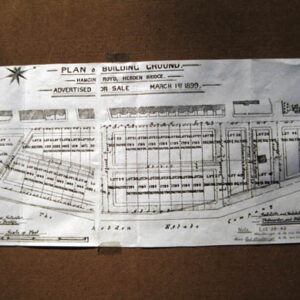 Plan of Building Ground, Hebden Bridge