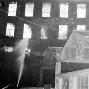 Fire at Calder Mill, Hebden Bridge