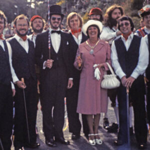 Mayor with Sword Dancers
