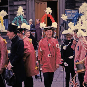 Pace Egg players. at Todmorden