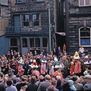 Pace Egg players. at Todmorden