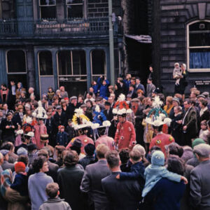 Pace Egg players. at Todmorden