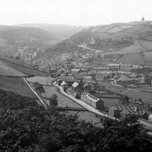 Hebden Bridge from Wood Top. C1910