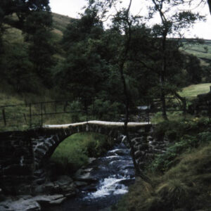 Lumb Falls, Bridge Crimsworth Dean. 2nd Aug 1959