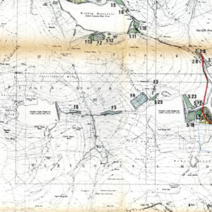 Part of the Proposed Reservoir Plan for Hardcastle Crags