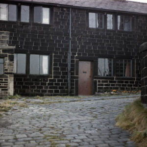 Former entrance to Birchcliffe Cemetery, off Sandy Gate, Hebden Bridge.