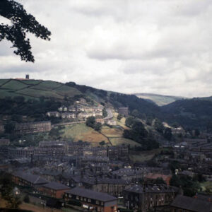 Hebden Bridge from Fairfield.
