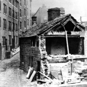 Demolition of the Hole in the Wall, Hebden Bridge