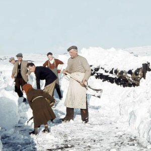 Clearing the Snow, 1947