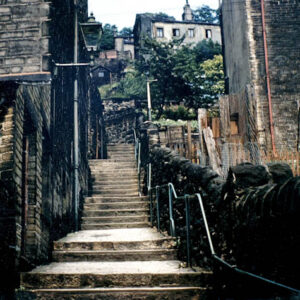 Cockoo Steps, Bridge Lanes, Hebden Bridge. - KEC00145