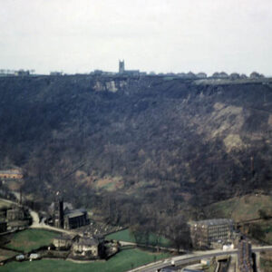 Looking Down on Mytholm, Hebden Bridge - KEC00156