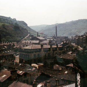 Hebden Bridge View looking West pre-1964.