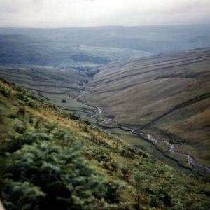 Hebden Water, Moorland and Valley View.