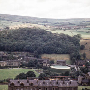 Looking down on to Calder Holme and Machpelah, Hebden Bridge