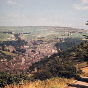 Hebden Bridge from Horsehold Road.