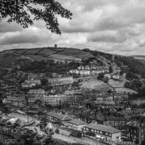 Heptonstall Hillside and Hebden Bridge.