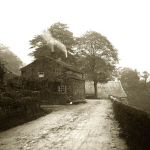 Cottages and farm at Lee, Hebden Bridge