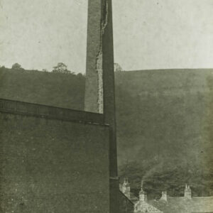 Mill chimney Possibly Struck by Lightning