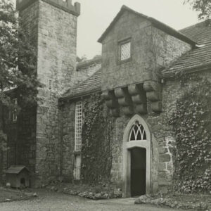 Farnhill Hall – entrance from the North