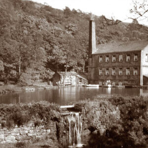 Gibson Mill and Dam, c1950