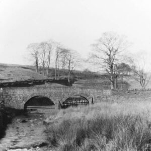 Holme End Bridge, Alcomden, 1955