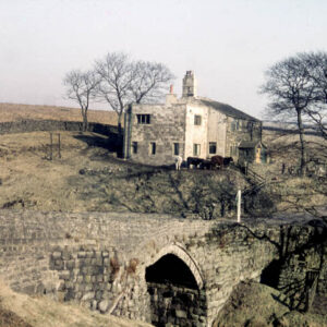 Cloughfoot Bridge, Widdop, Built 1800. 18th Feb 1959