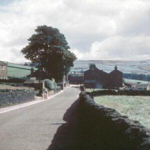 Midgley, Looking towards the Sportsman Inn