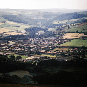 Looking down on Mytholmroyd - KEC00127