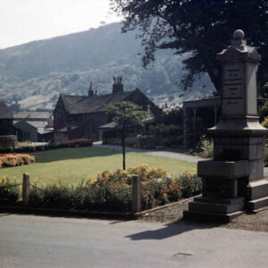 Mytholmroyd drinking fountain. - KEC00124