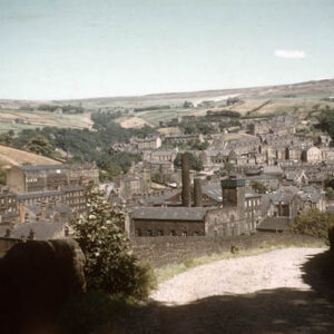 Hebden Bridge from Horsehold Road - KEC00108