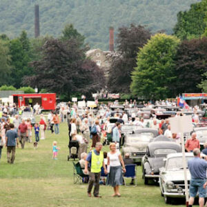 Classic Car Rally, Calder Holmes, Hebden Bridge