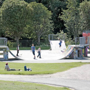 Skate Park, Calder Holmes, Hebden Bridge