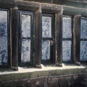 Frost On Mullion Windows, Lower Ashes