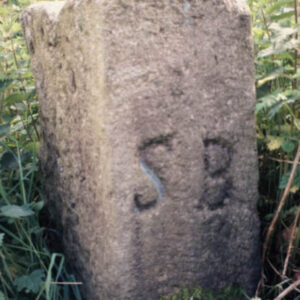Boundary Stone at Stoodley Glen