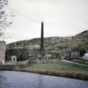 Woodhouse Mill and Rochdale Canal, Todmorden