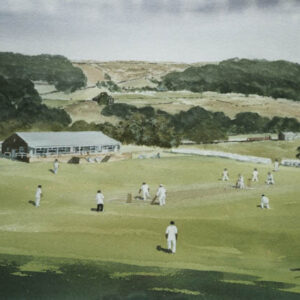 Cricket Match at Mytholmroyd