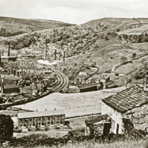 View over Cornholme from New Ley Farm