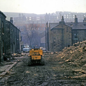 Demolition of Sobriety Hall, Todmorden