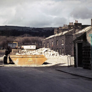 Cross Street demolition, Todmorden