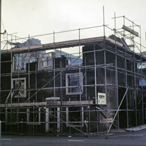 Demolition of New Inn, Stackhills Rd