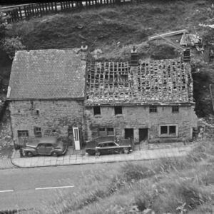 Demolition of houses at Black Rock, Cornholme