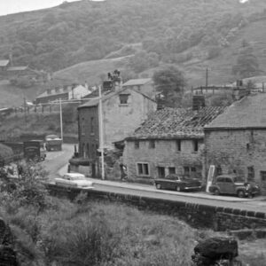 Demolition of houses Black Rock, Cornholme