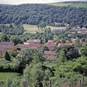 Looking across towards Centre Vale Park