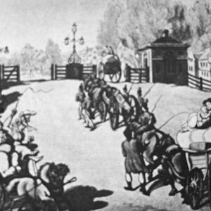Cartoon of Todmorden Turnpike