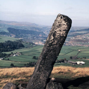Long Stoop Packhorse Trail Marker.