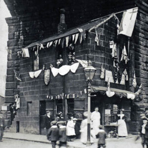 Shop under viaduct